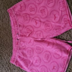 Victoria's secret pink pj shorts